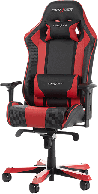tactiek Pessimist aanraken DXRacer KING Gaming Chair Zwart/Rood - Etronicompare